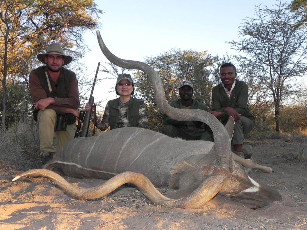 Kudu Trophy Huntress
