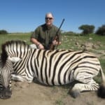 Schalk Pienaar Safaris Namibia ~ Burchell's Zebra Hunting