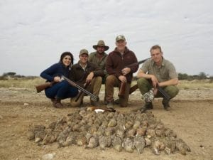 Schalk Pienaar Safaris Namibia ~ Wingshooting