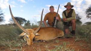 Schalk Pienaar Hunting Safaris Namibia 2018 Trophy ~ Lechwe