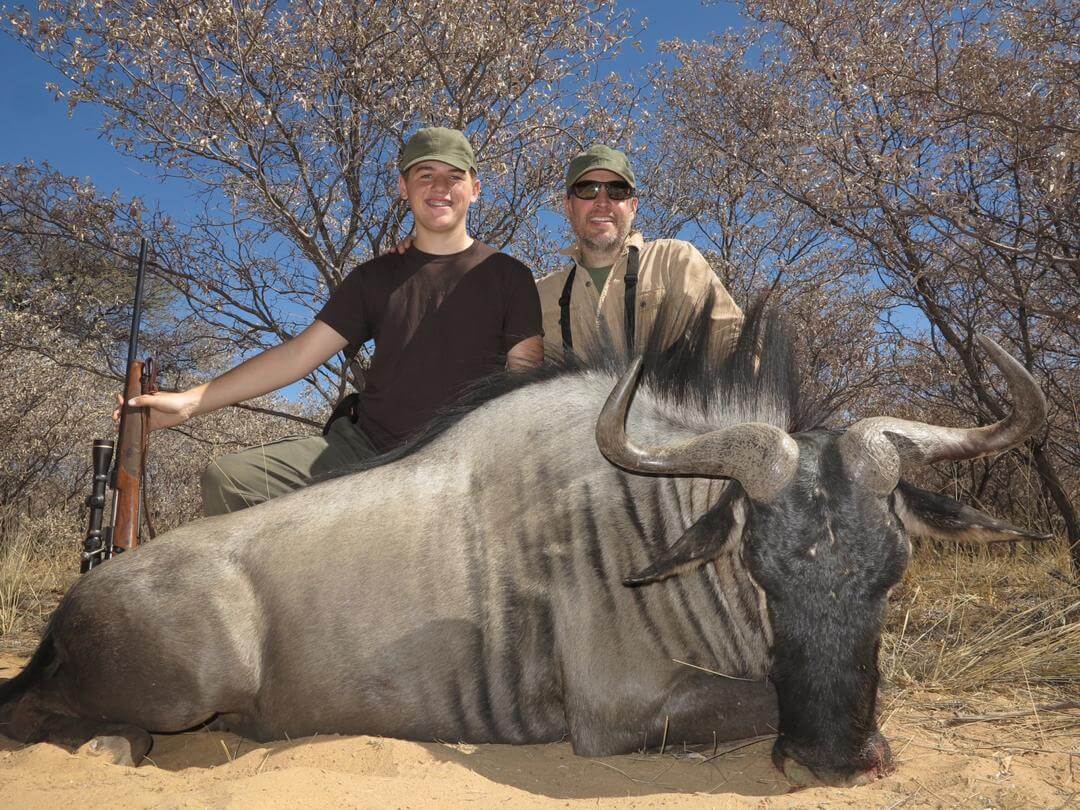 Blue Wildebeest Youth Hunt Namibia