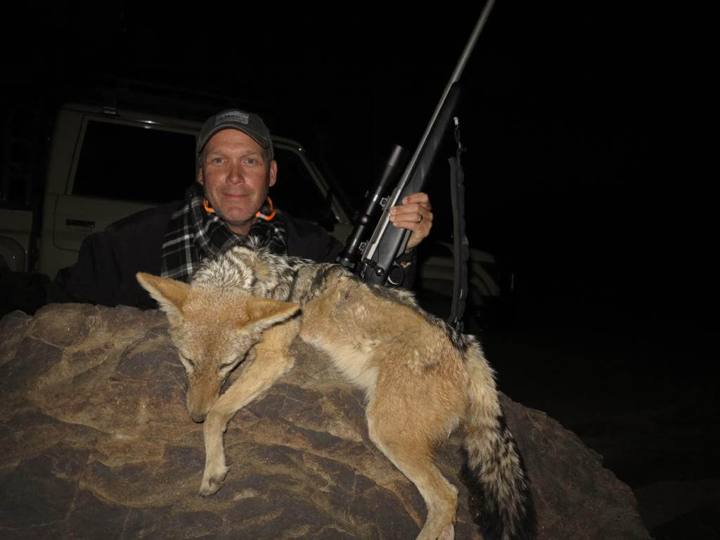 jackal hunting namibia