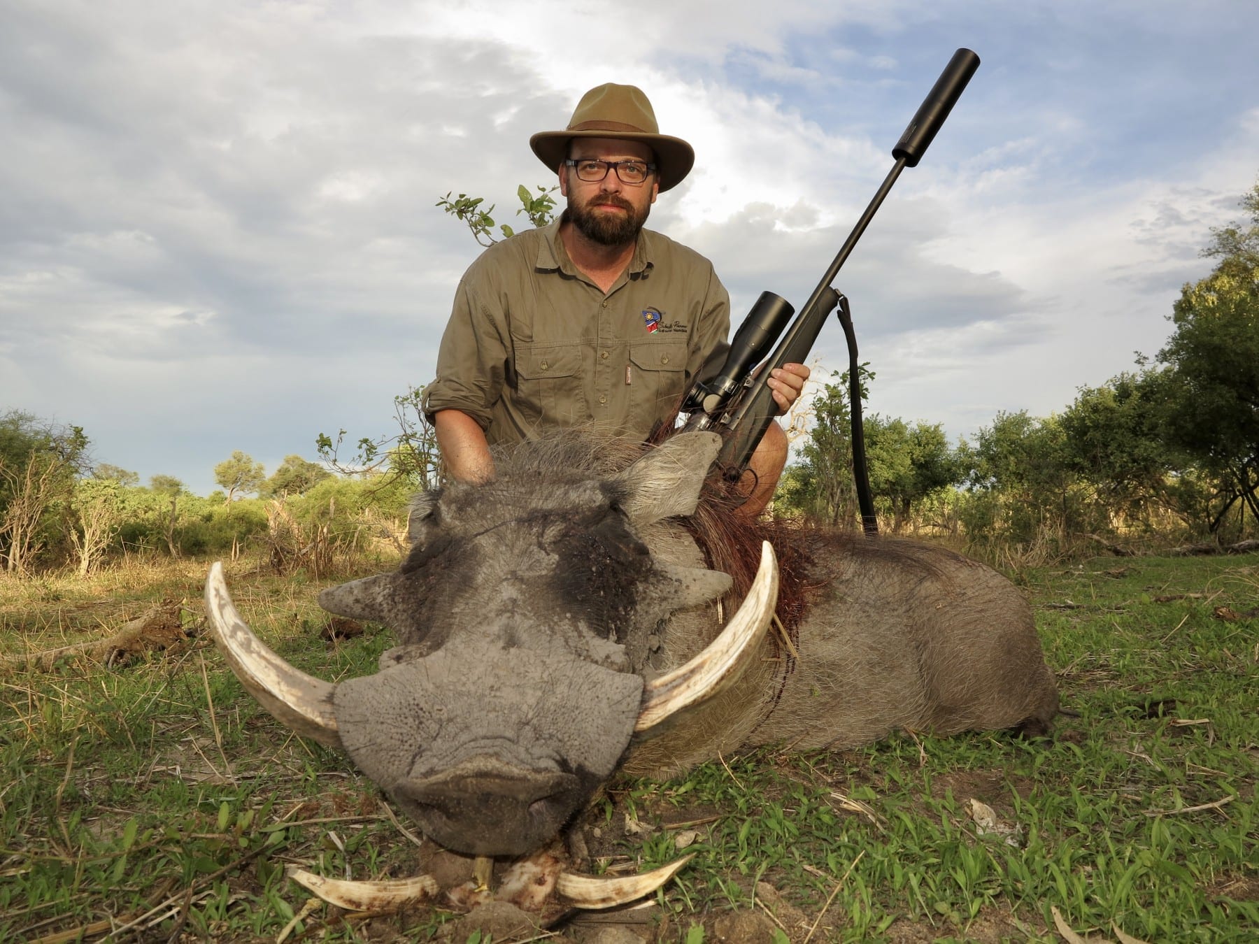 warthog hunt africa
