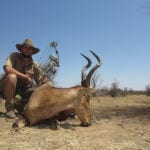 Schalk Pienaar Safaris Namibia ~ Red Hartebeest Bow Hunting