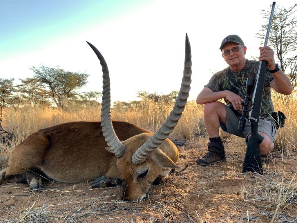 red lechwe hunting ~ schalk pienaar safaris