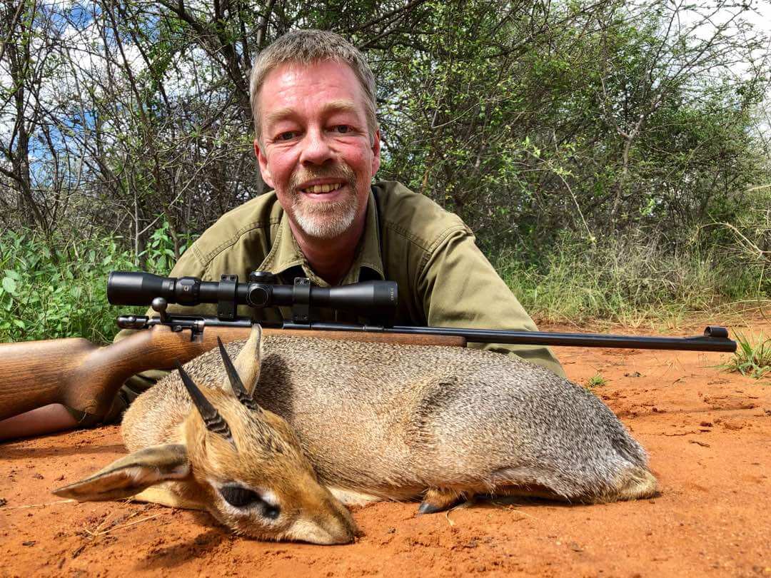 Schalk Pienaar Hunting Safaris Namibia 2018 Trophy ~ Damara Dik-Dik