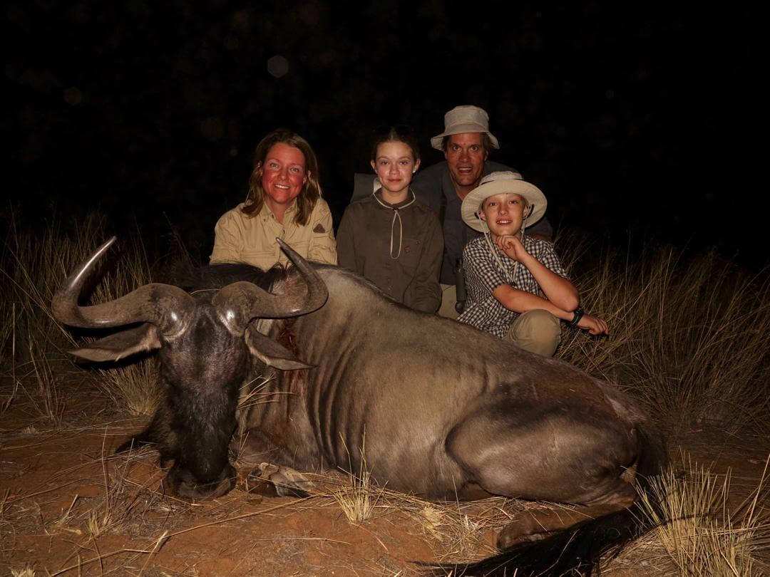 Schalk Pienaar Safaris Namibia ~ 2018 Trophy ~ Blue Wildebeest