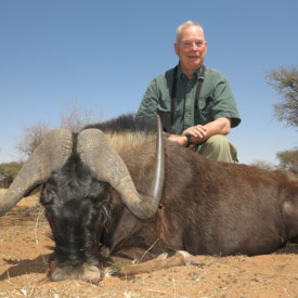 Schalk Pienaar Safaris Namibia ~ Black Wildebeest Hunting