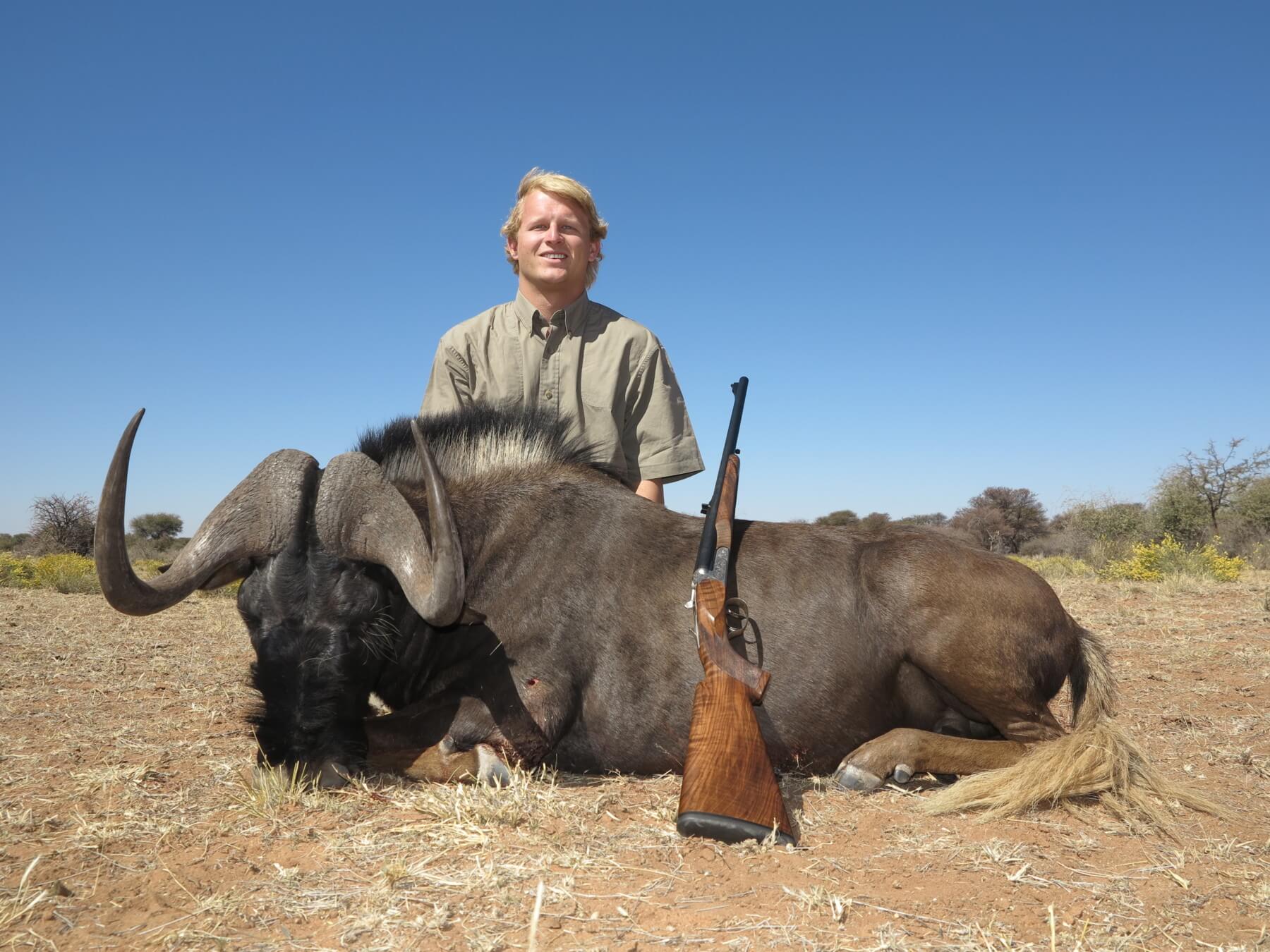 Schalk Pienaar Safaris Namibia ~ Black Wildebeest Hunting