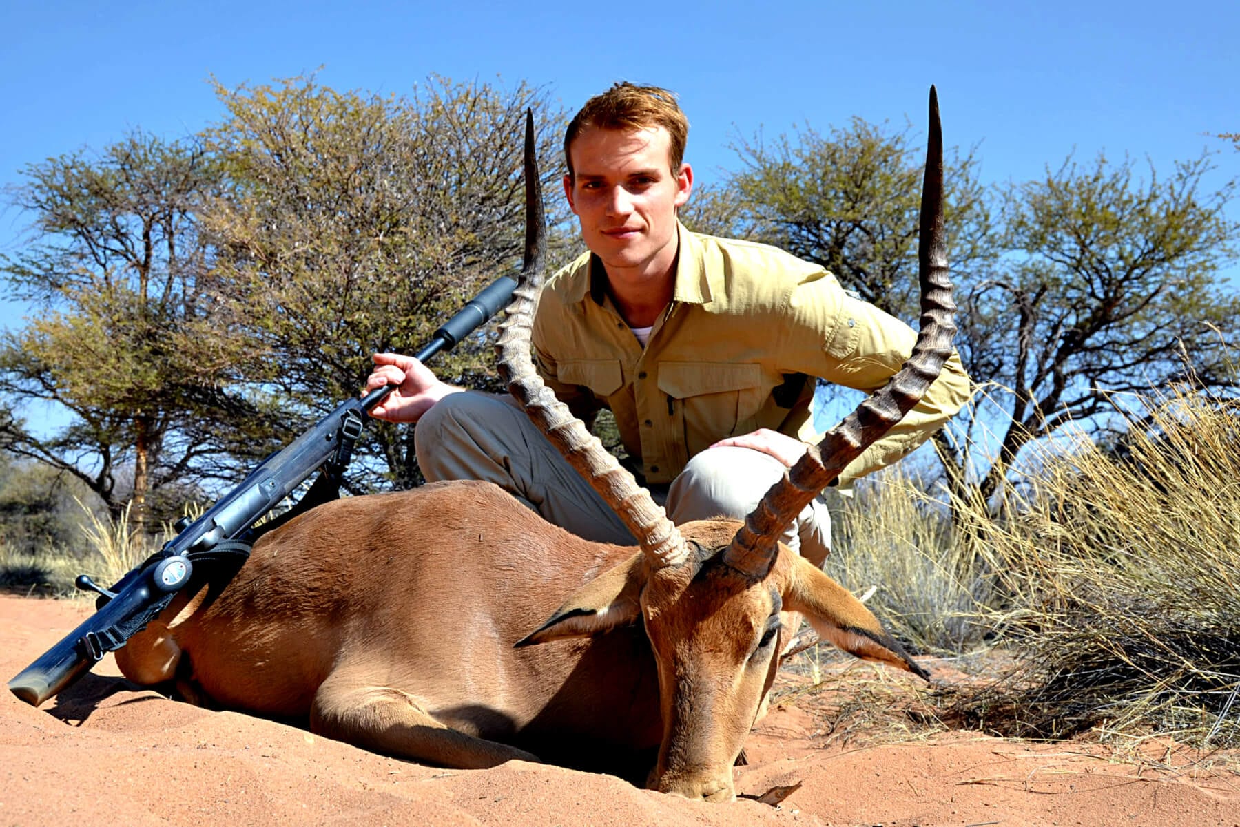 Schalk Pienaar Safaris Namibia ~ Impala Hunting