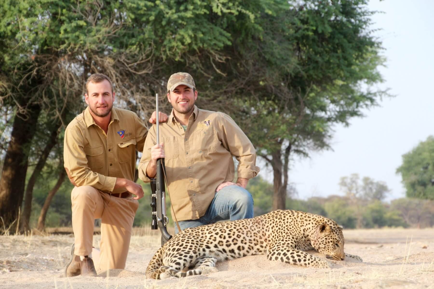 Schalk Pienaar Safaris Namibia ~ Leopard Hunting