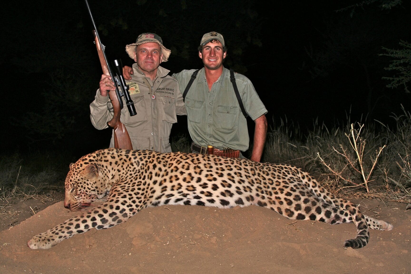 Schalk Pienaar Safaris Namibia ~ Leopard Hunting