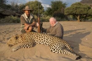 Schalk Pienaar Safaris Namibia ~ Leopard Hunting
