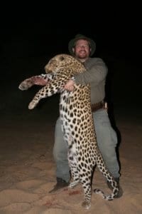 Schalk Pienaar Safaris Namibia ~ Leopard Hunting