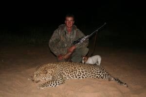 Schalk Pienaar Safaris Namibia ~ Leopard Hunting