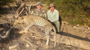 Schalk Pienaar Safaris Namibia ~ Leopard Hunting