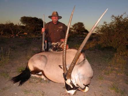 Schalk Pienaar Safaris Namibia ~ Oryx (Gemsbok) Hunting