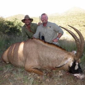 Schalk Pienaar Safaris Namibia ~ Roan Antelope Hunting