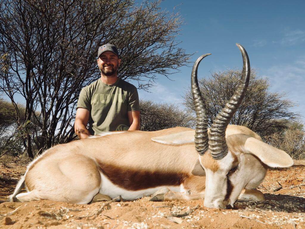 Springbok hunting ~ schalk pienaar safaris namibia