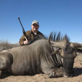 Schalk Pienaar Safaris Namibia 2018 Trophy ~ Blue Wildebeest Hunting