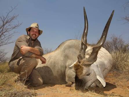Schalk Pienaar Safaris Namibia ~ Eland Hunting